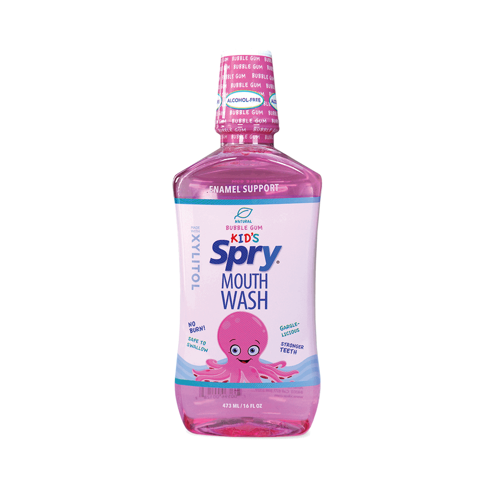 Spry Alcohol-free Bubblegum Mouthwash 16 oz
