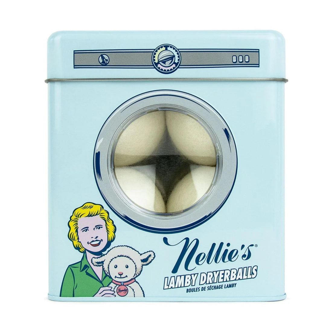 Nellie's Lamby Wool Dryerballs ( 12 X 4 CT )