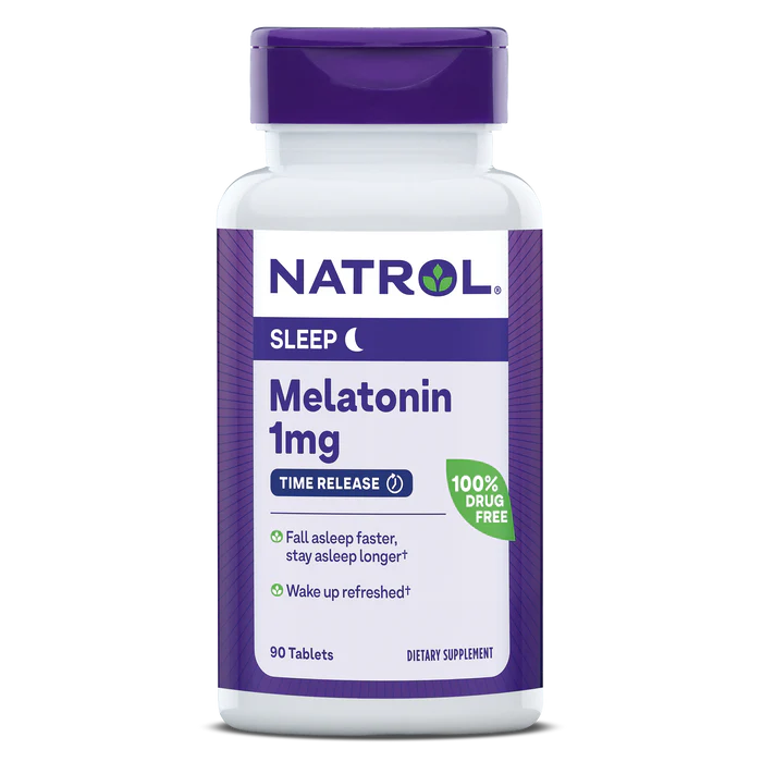 Natrol Melatonin Time Release Tablets - 1mg, 90