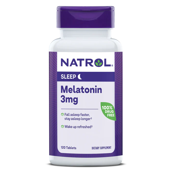 Natrol Melatonin Sleep Support Tablets - 3mg, 120