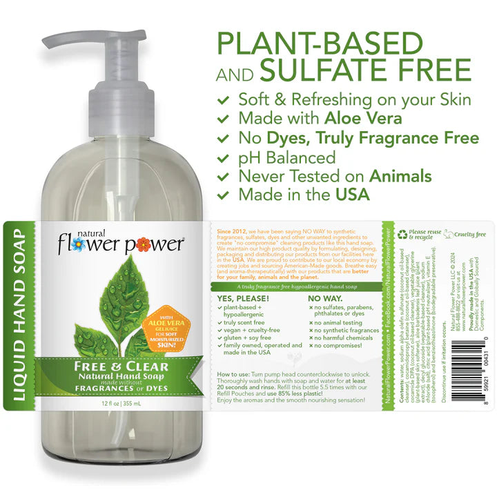 Free & Clear Natural Liquid Hand Soap