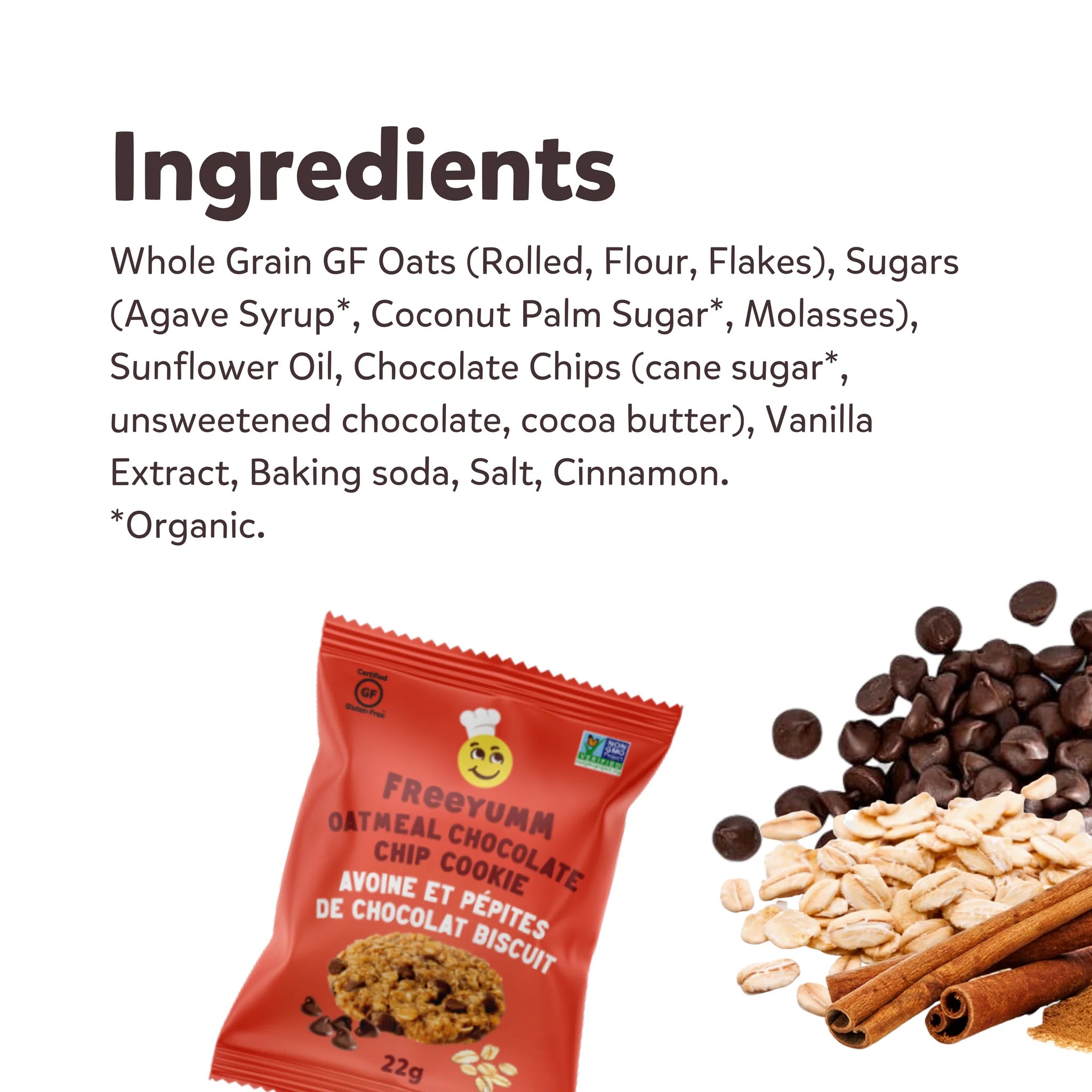 Oatmeal Chocolate Chip Soft Baked Cookies