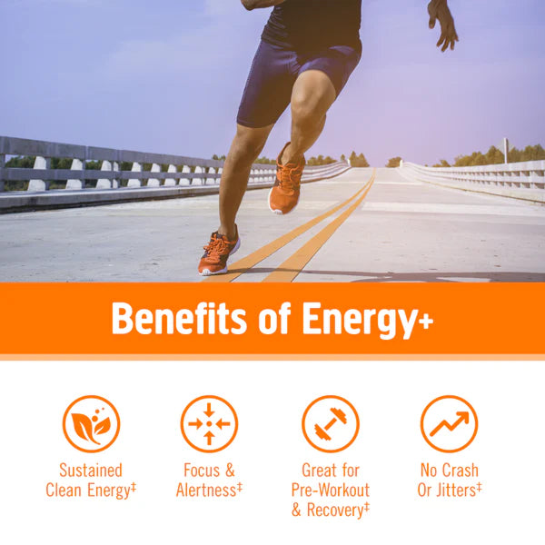 Om Energy+ Citrus Orange Mushroom Drink Mix, 10 ct