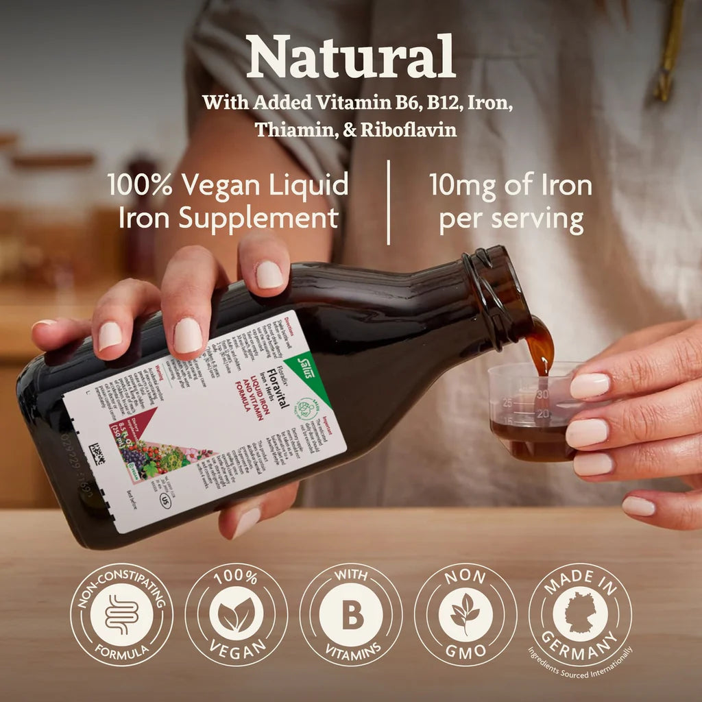 Floravital® Iron + Herbs Liquid Herbal Supplement, 16.9 fl oz