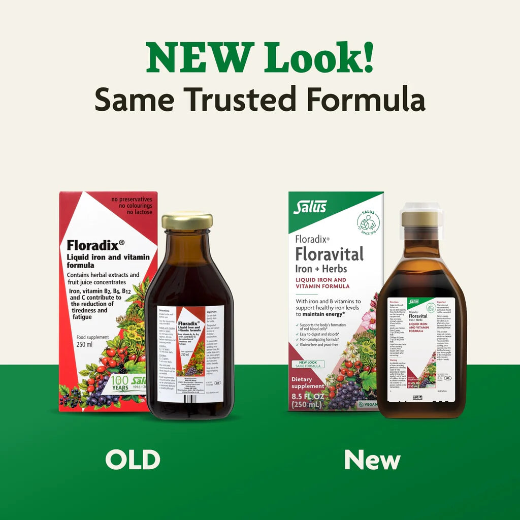 Floravital® Iron + Herbs Liquid Herbal Supplement, 16.9 fl oz