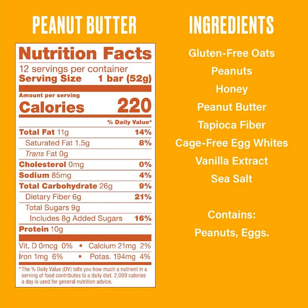 Over Easy Peanut Butter Protein Bar
