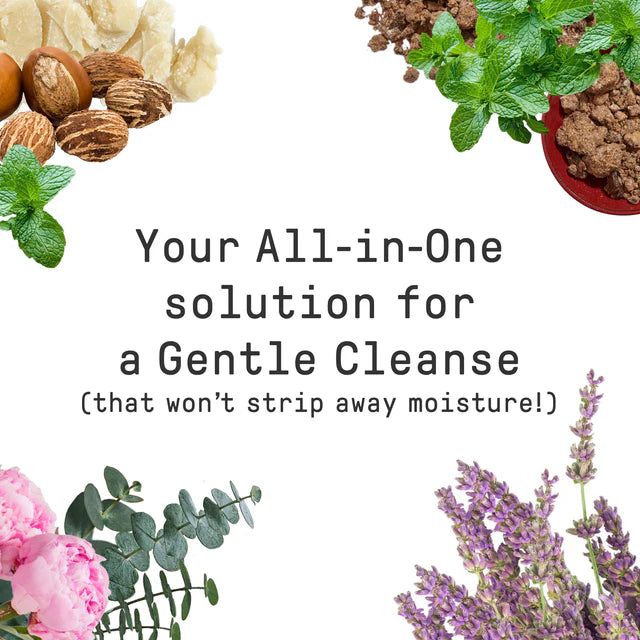 Alaffia Authentic African Black Soap All-In-One - Rosewater Peony