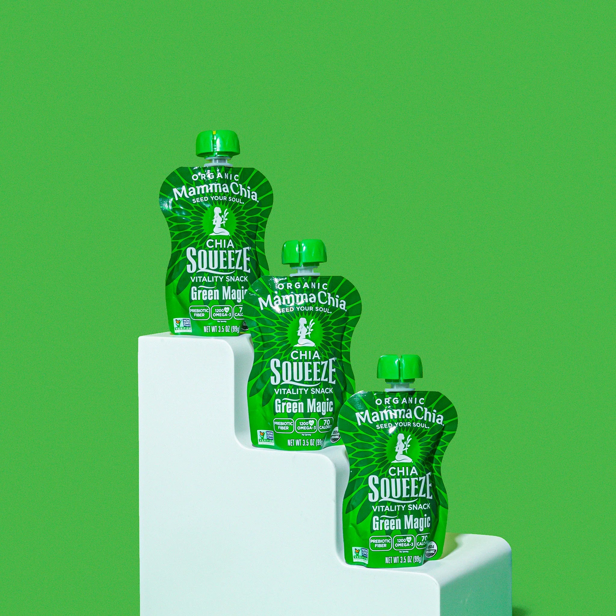 Mamma Chia Green Magic Organic Chia Squeeze