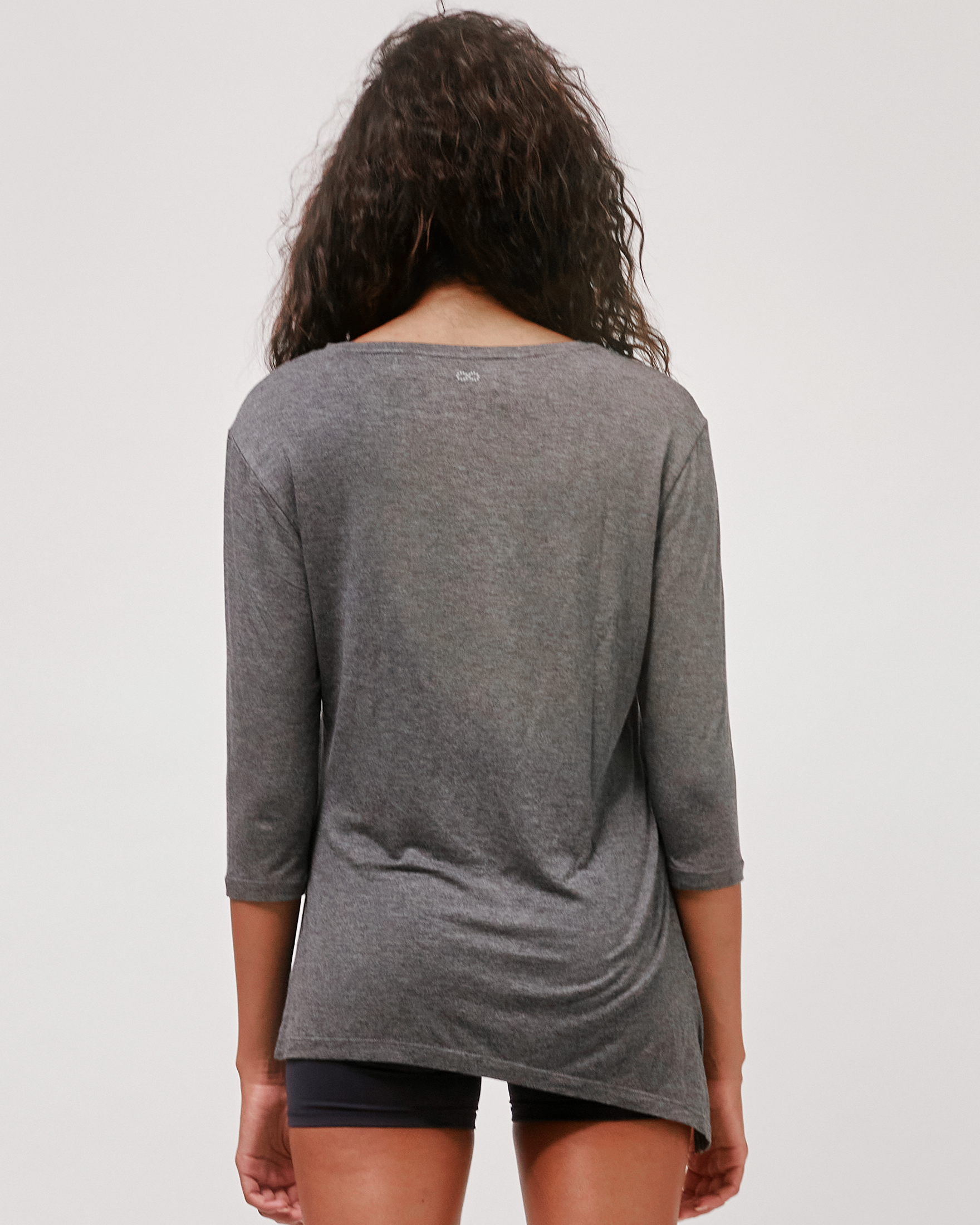 Anen Side Tie 3/4 Sleeve Top-26
