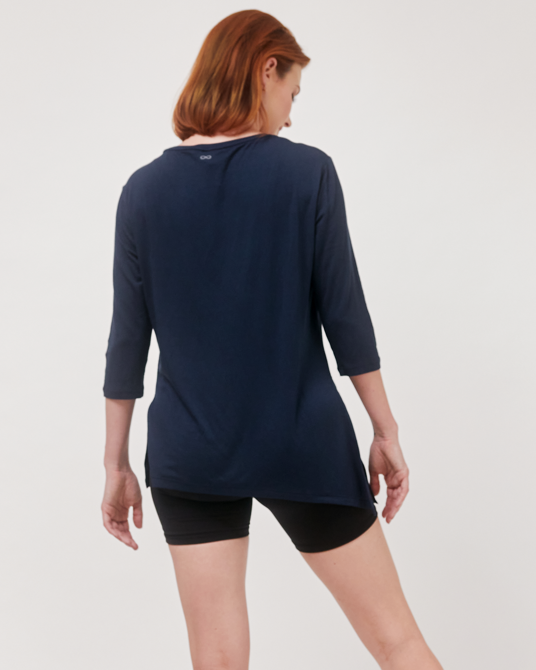 Anen Side Tie 3/4 Sleeve Top-21
