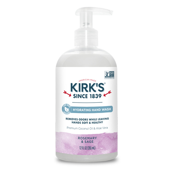Kirk's Rosemary & Sage Hydrating Liquid Hand Soap