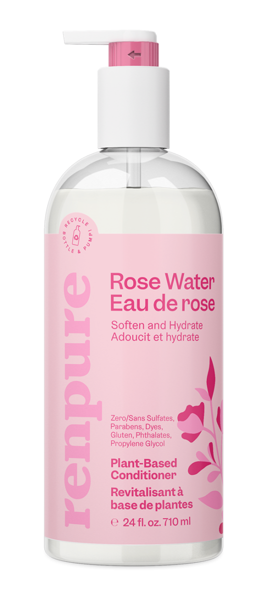 Renpure Rose Water Soften & Hydrate Conditioner 24oz
