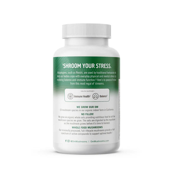 Om Reishi Mushroom Capsules, 90 ct