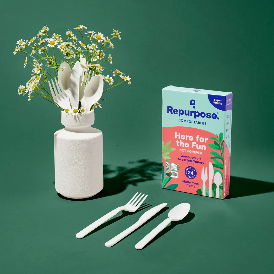 Repurpose Compostable Assorted Cutlery 20 Pack