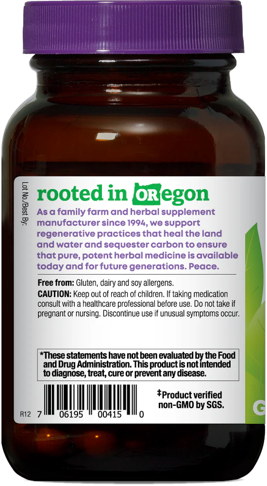 Oregon's Wild Harvest Rhodiola, 60 ct