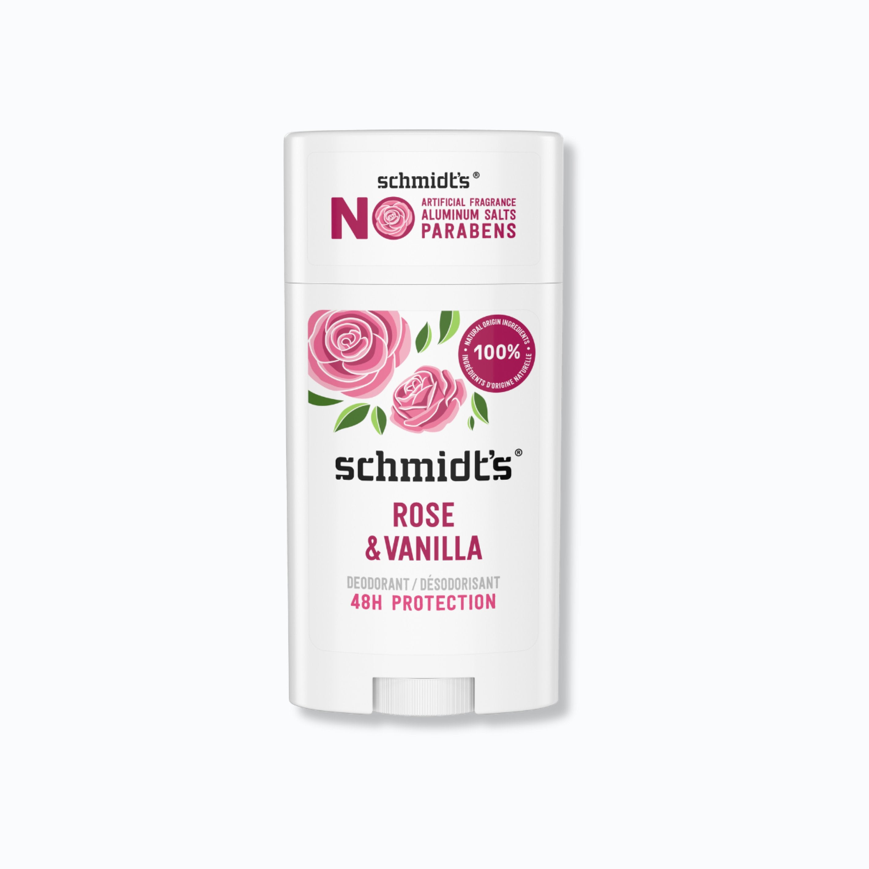 Schmidt's Rose & Vanilla Deodorant Stick