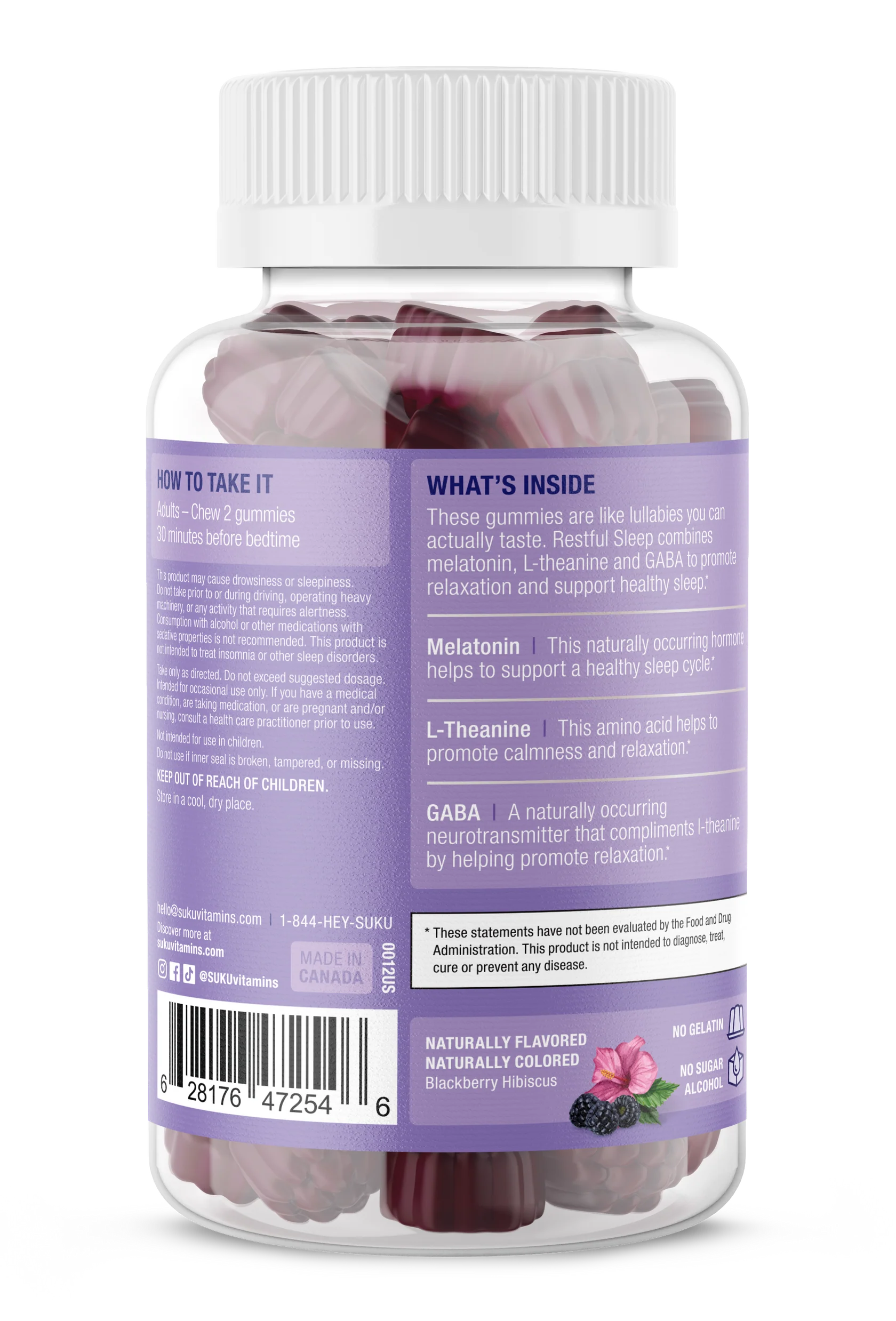 SUKU Restful Sleep Gummies