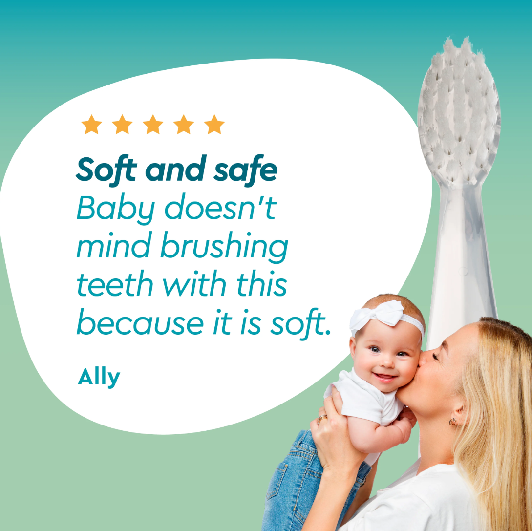 Radius Pure Brush (6 mo+) Toothbrush 6 Pack