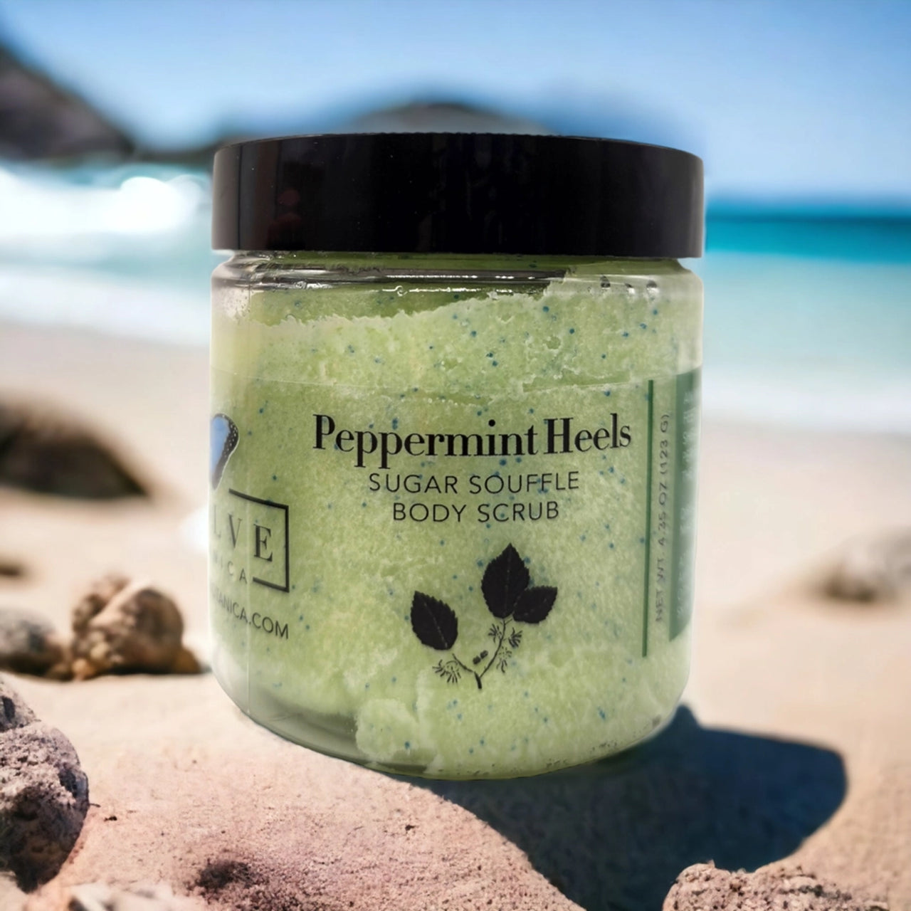 Skincare - Peppermint Heels Mint Therapy Foot Scrub