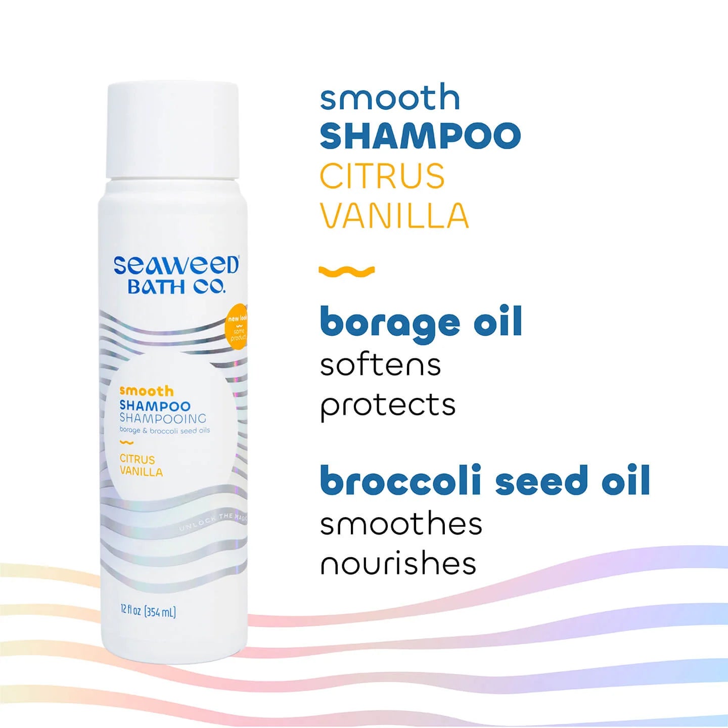 Smooth Shampoo Citrus Vanilla 12 OZ