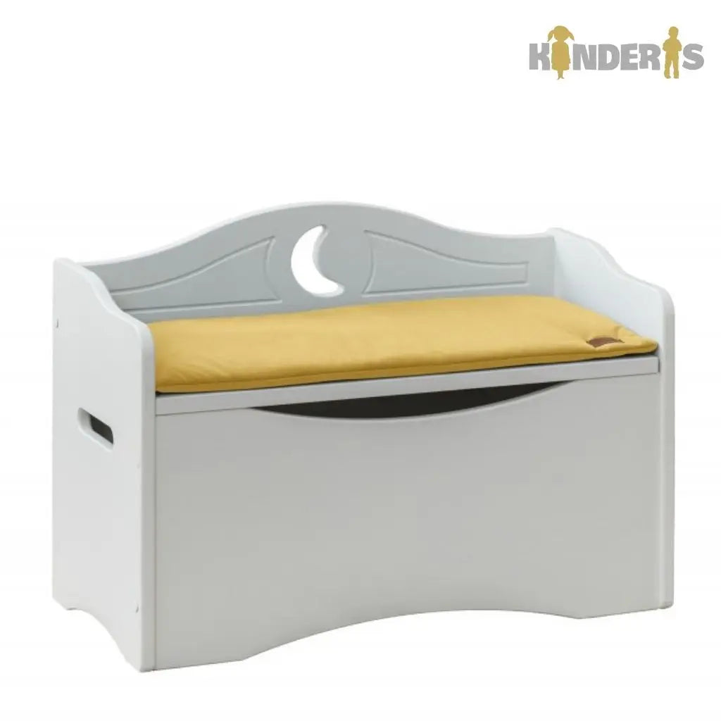 The bench is a storage box for toys-5