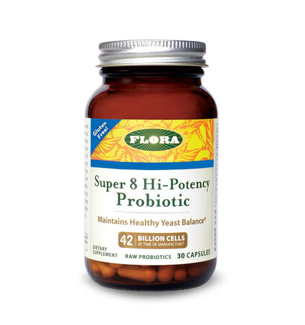 Flora Super 8 Hi-Potency Probiotic