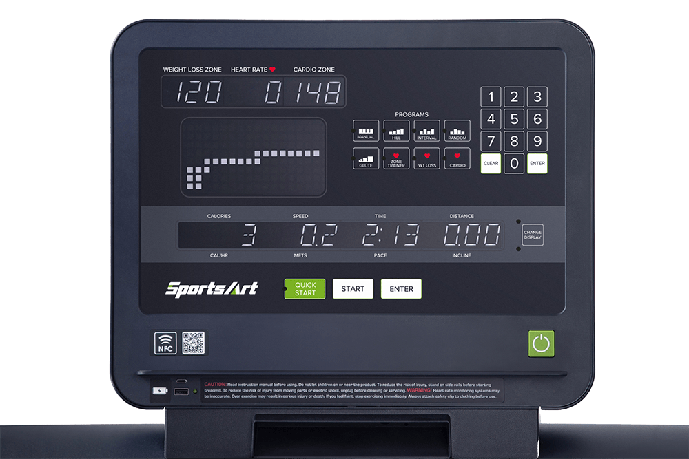 SportsArt T661 Essentials Eco-Natural Treadmill