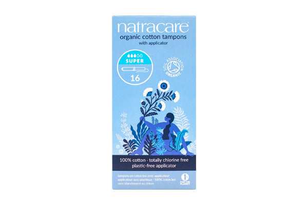 Natracare Super Tampons With Applicator