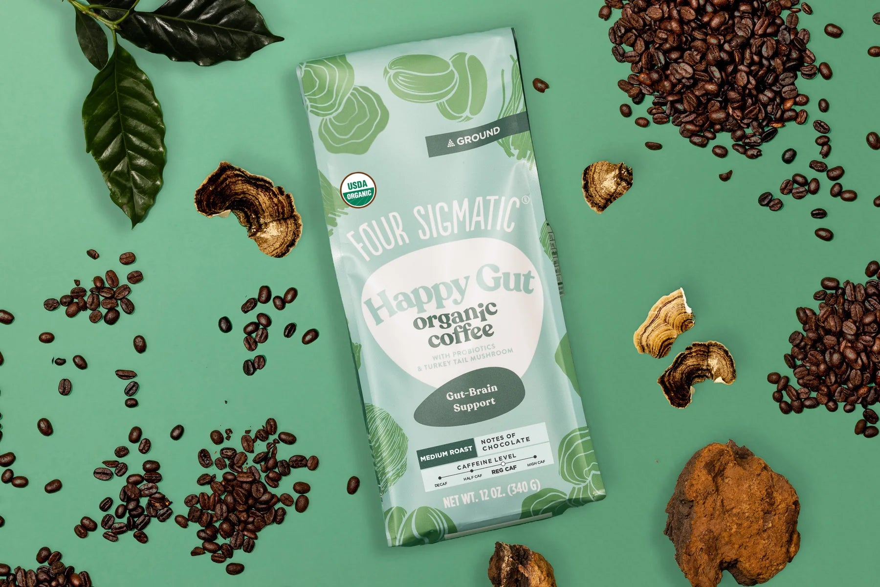 Four Sigmatic Happy Gut Ground Coffee Bag