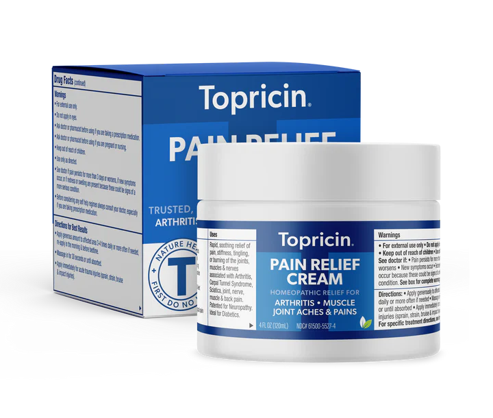 Topricin Classic Pain Relief Cream - 4 oz