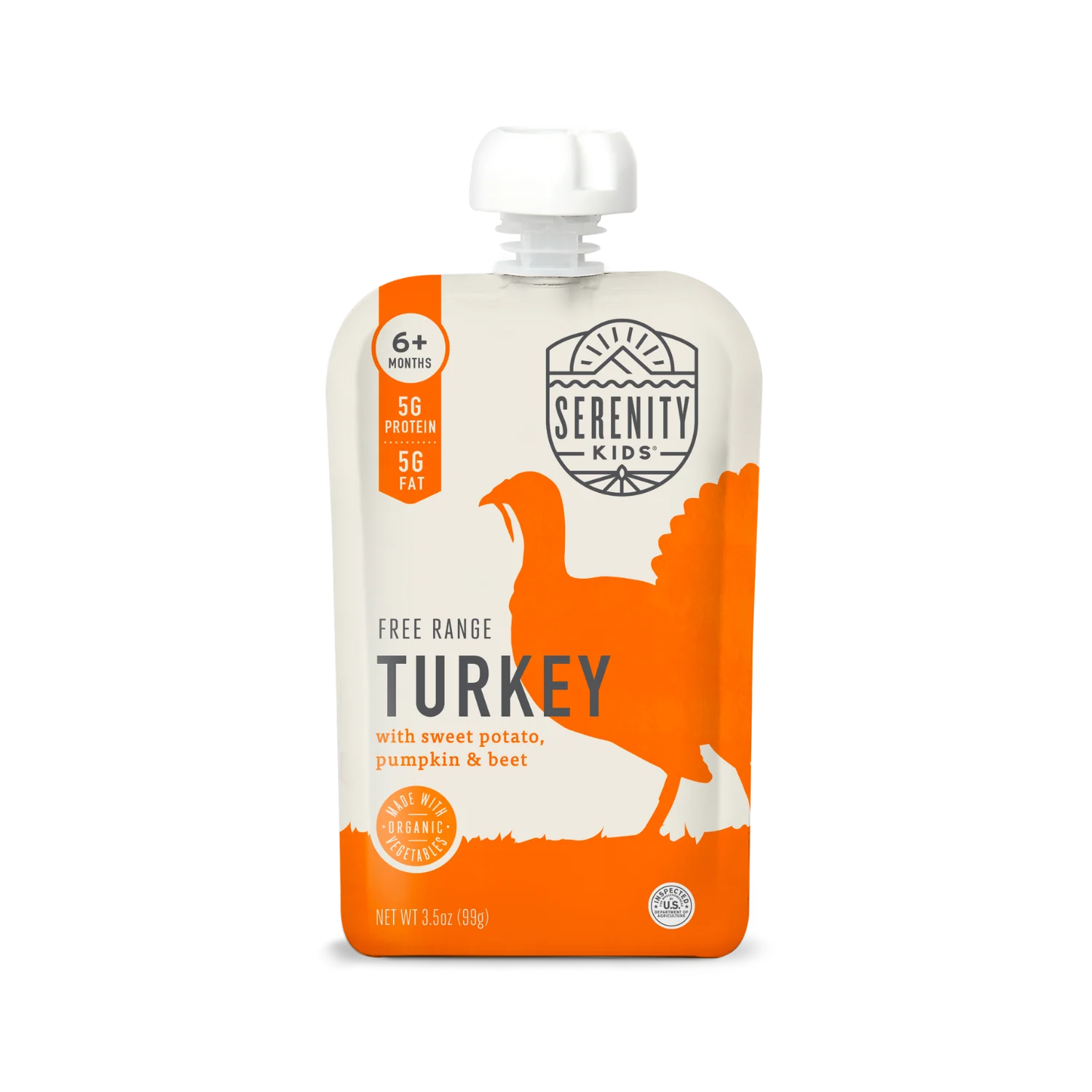 Serenity Kids Free Range Turkey with Organic Sweet Potato, Pumpkin, & Beet