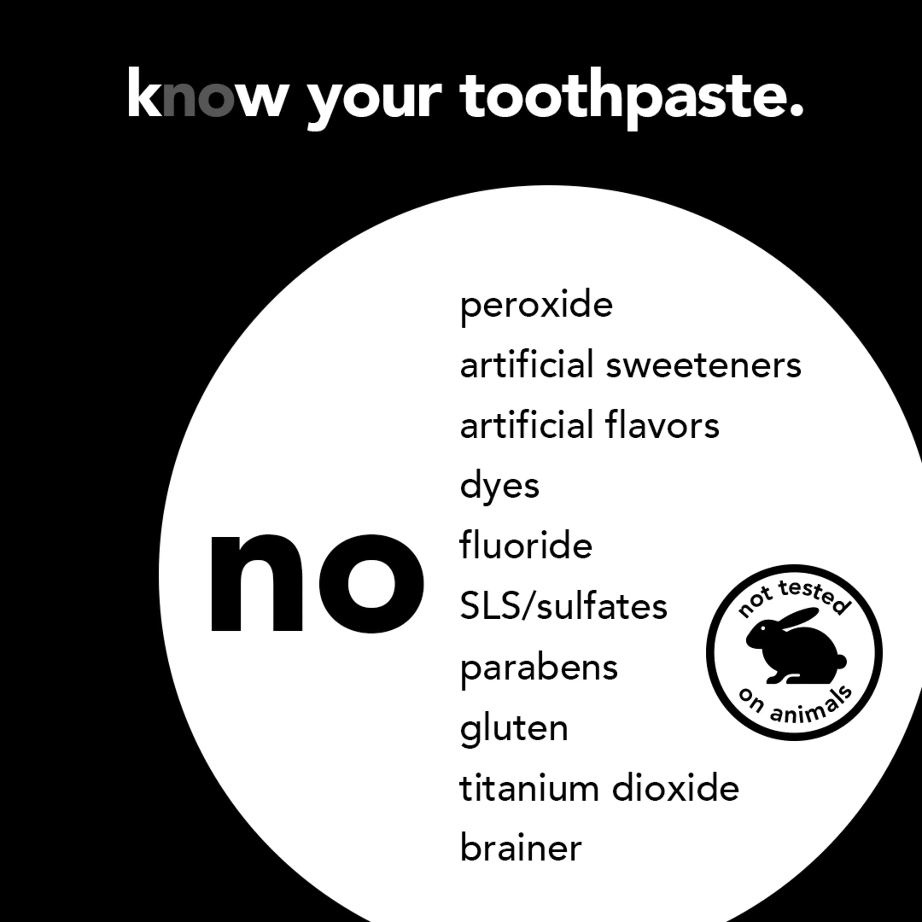 Charcoal Whitening Fluoride Free Toothpaste