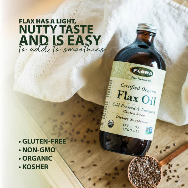 FLORA Flax Oil 8.5 FL OZ