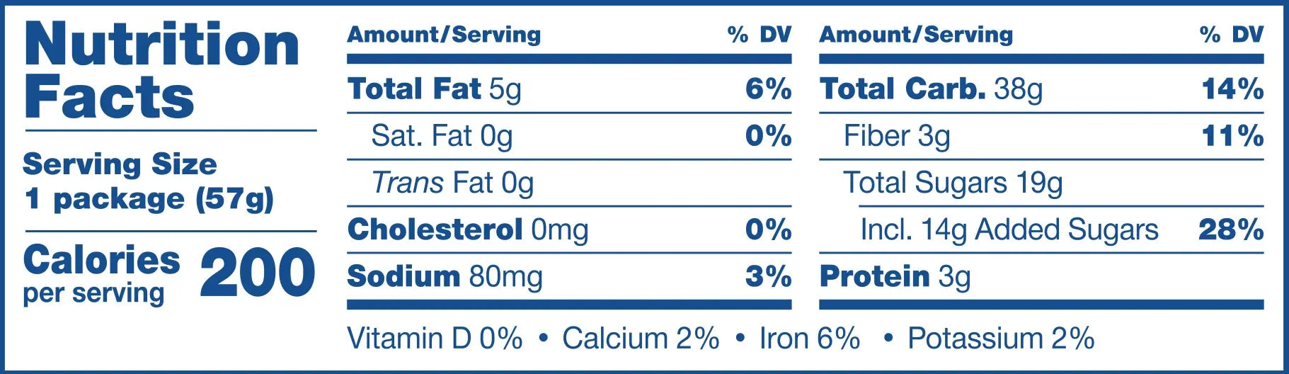 Nature's Bakery Blueberry, Whole Wheat (12x2 OZ)