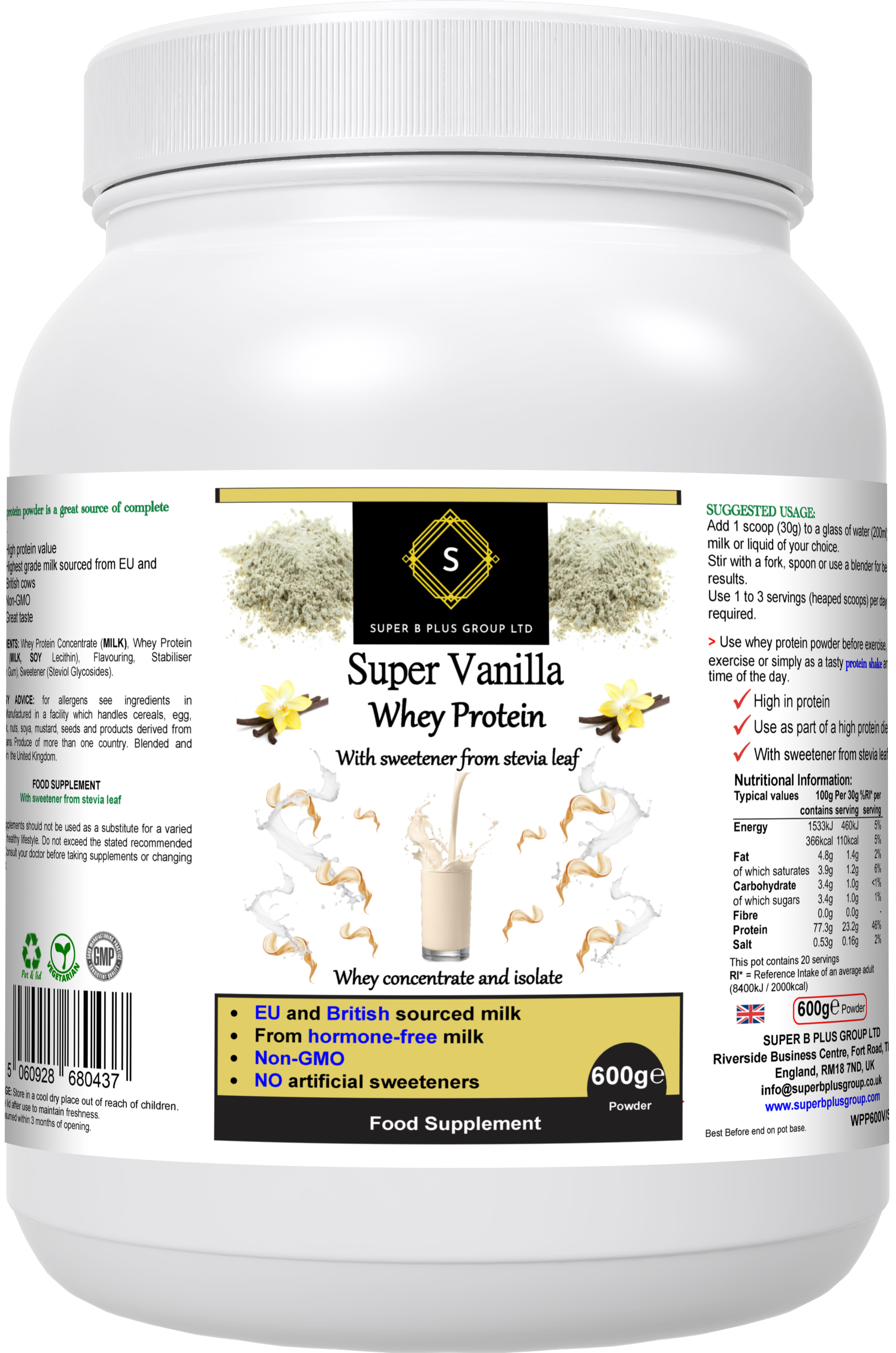 Super Vanilla Whey Protein-0