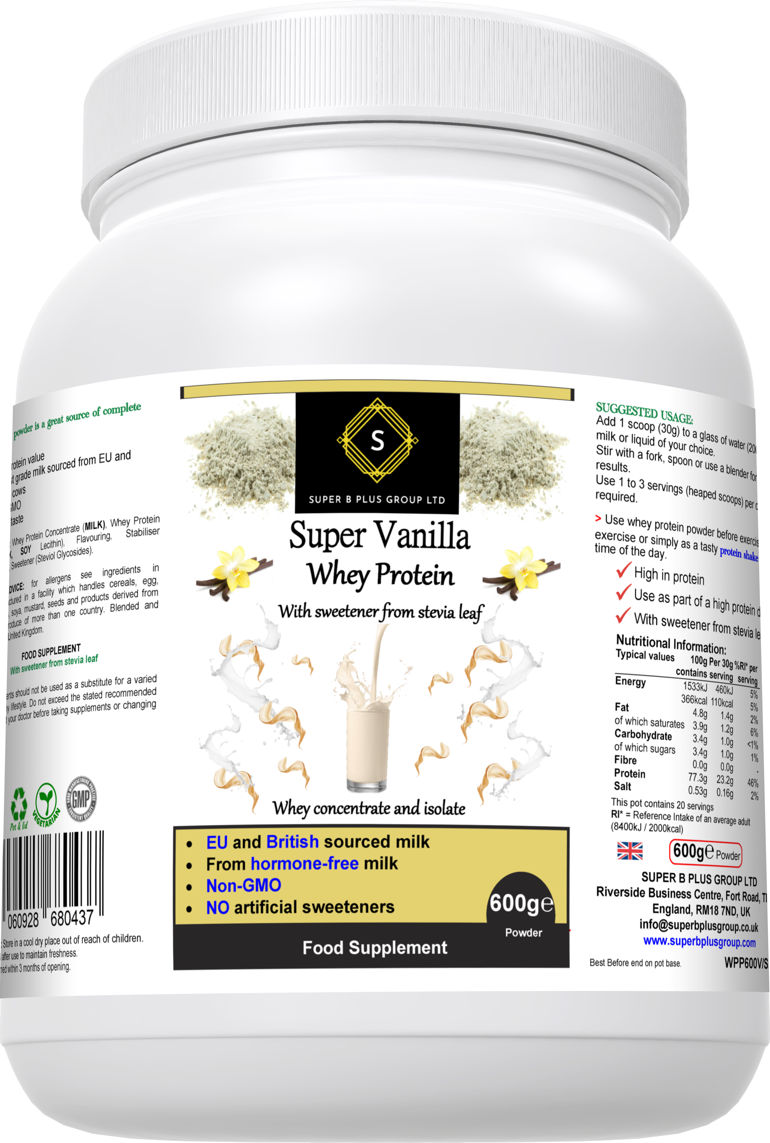 Super Vanilla Whey Protein-3