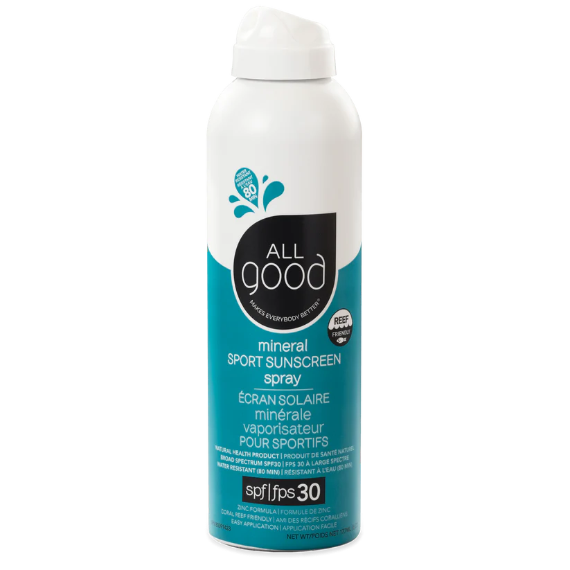 All Good SPF30 Sport Mineral Sunscreen Spray