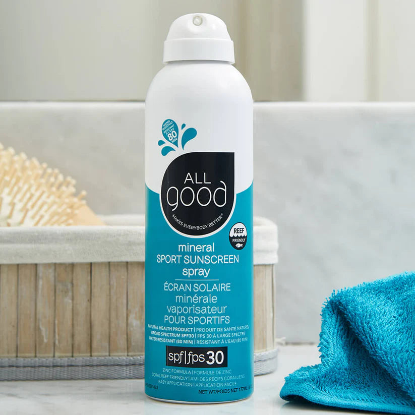 All Good SPF30 Sport Mineral Sunscreen Spray