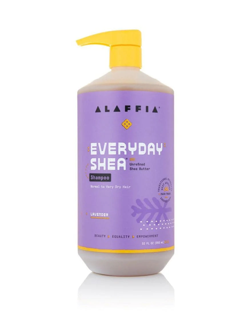 Alaffia EveryDay Shea Shampoo - Lavender( 1 X 32 OZ )