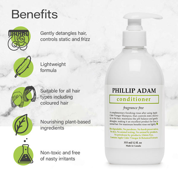 Phillip Adam Unscented Conditioner 12oz