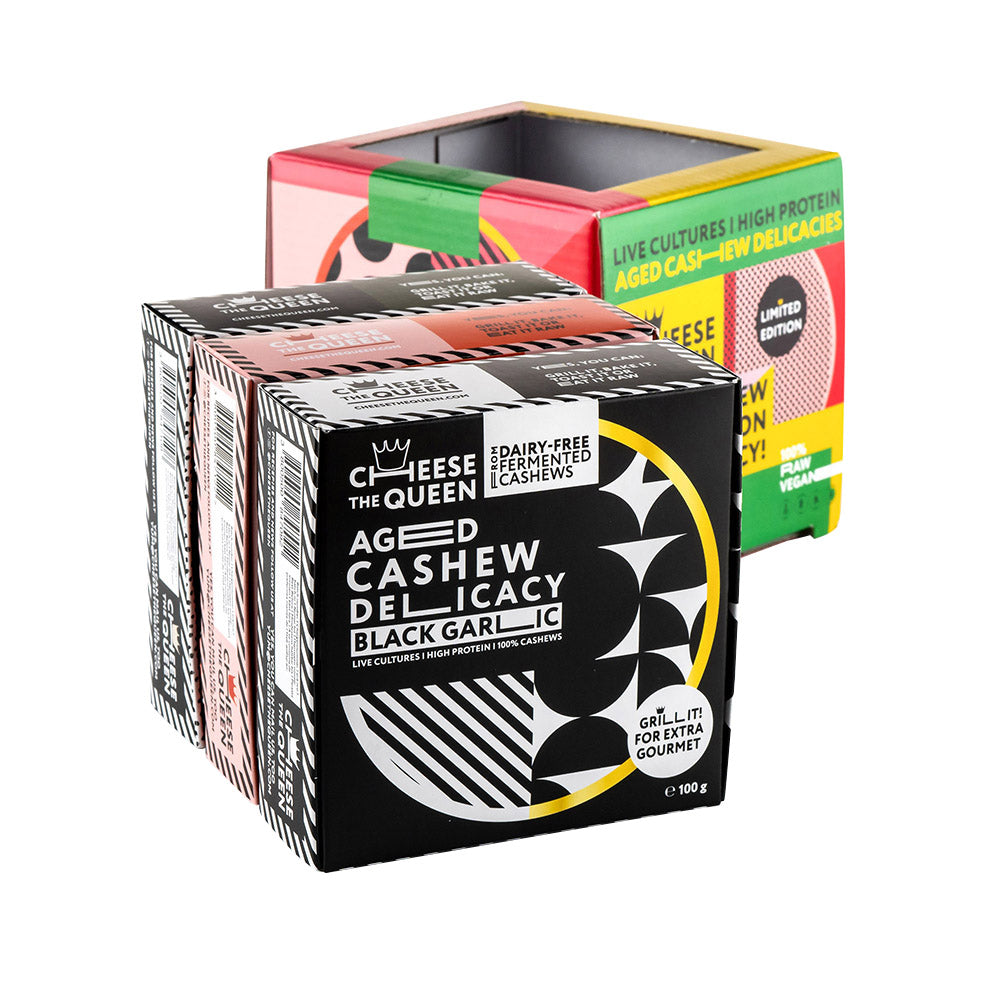 CELEBRATION BOX with 3 flavours CHEESE THE QUEEN-3