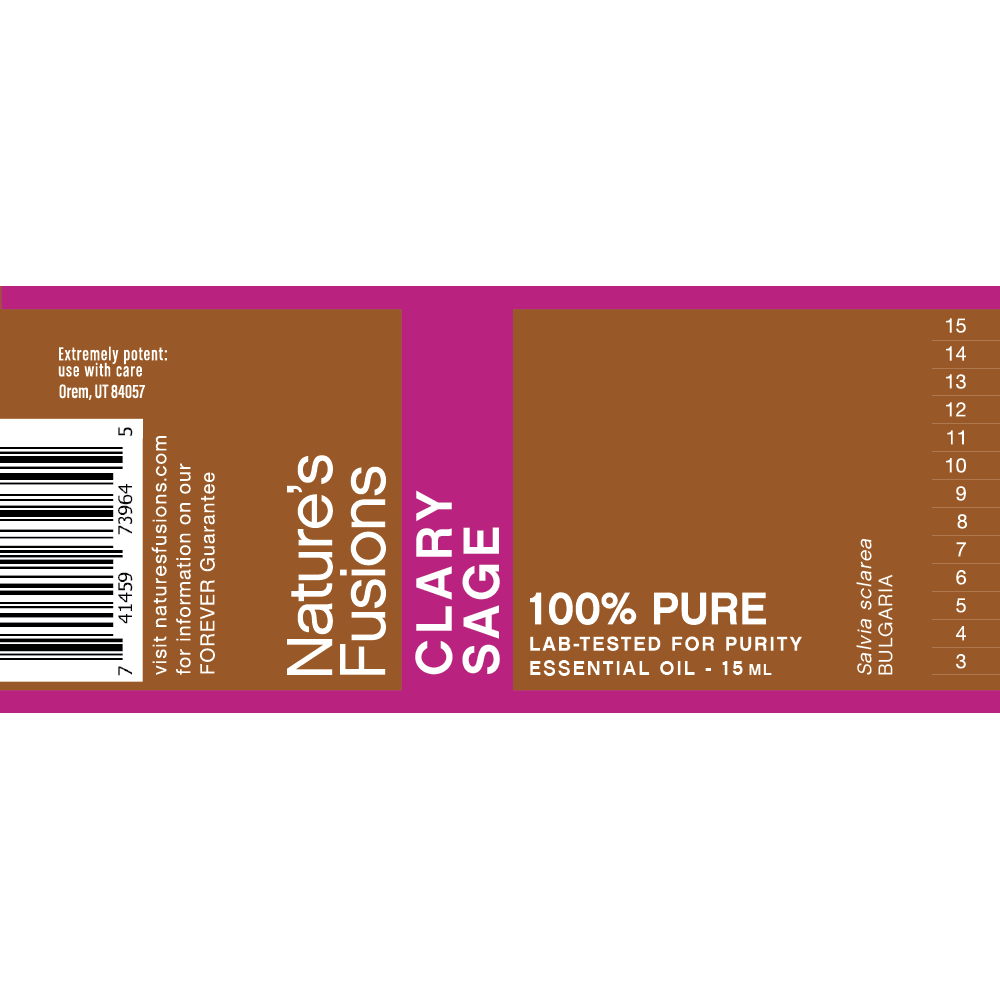 Clary Sage Pure Essential Oil - 15ml