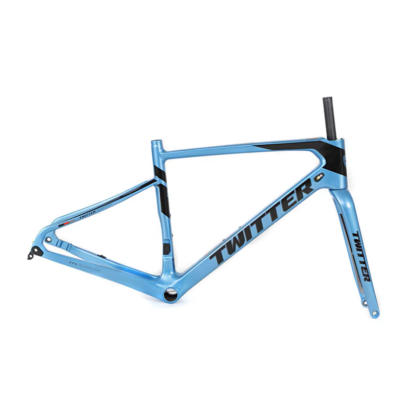 TWITTER GRAVEL Disc Carbon Road Frame Set – T800, 700C, Gravel & Endurance Ready-2