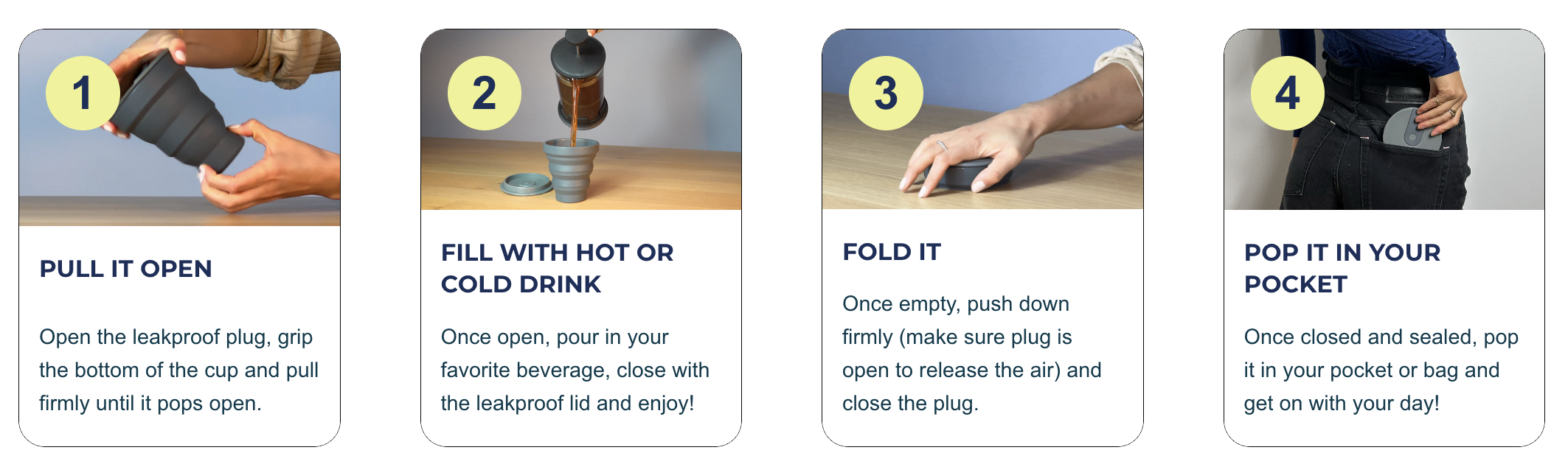 Hunu Duo Travel Cups