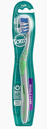 Tom's of Maine Adult Manual Whole Care® Toothbrush