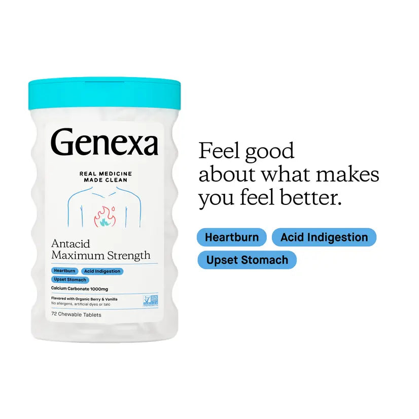 Genexa Antacid Maximum Strength