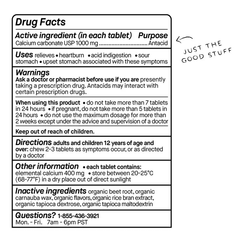 Genexa Antacid Maximum Strength