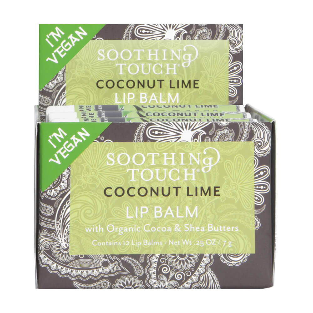 Soothing Touch Coconut Lime Vegan Lip Balm