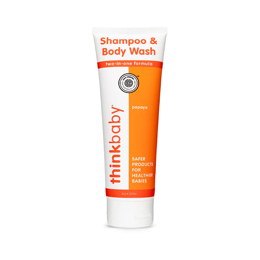 Thinkbaby Shampoo & Body Wash Papaya 8 oz