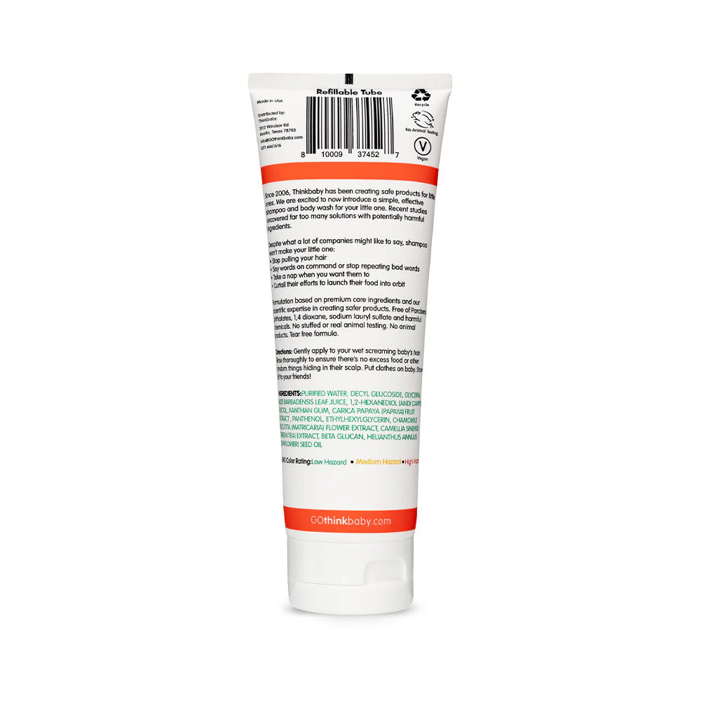 Thinkbaby Shampoo & Body Wash Papaya 8 oz